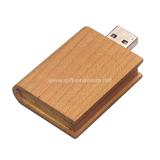 <font color='#0000FF'>Wooden Book USB Flash Drive      </font>